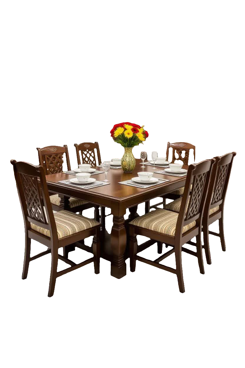 Maroon Dining set
